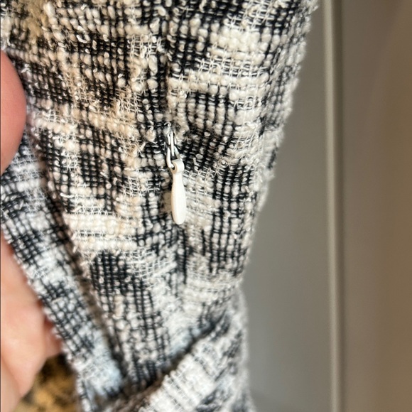 Anthropologie Dolan Left Coast Taleen Boucle Textured Belted Midi Dress - Picture 7 of 7